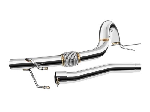 Edelstahl downpipe fmic pro - edelstahl,
