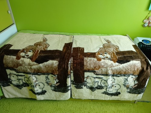 Kinder wolldecke 140 - wolldecke, ca.