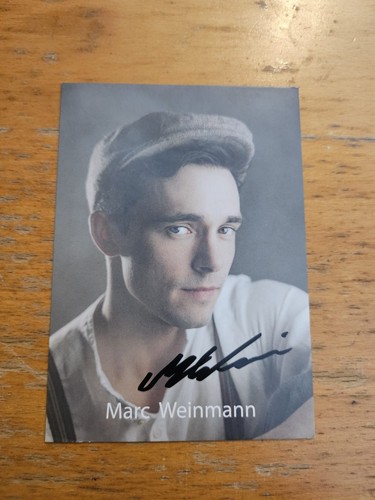 Handsignierte autogrammkarte - handsignierte,