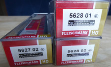 Fleischmann 562702, 562802, 562801 H0 Set 3 x Doppelstockwagen DB AG Epoche 5/6
