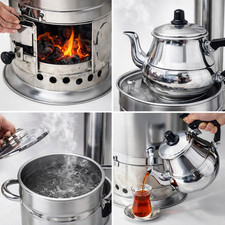 Samowar Edelstahl 5L /7L