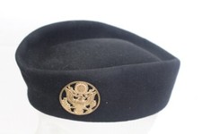 USA  Militär  Mütze - Damen-Kappe  - Beret, Woman, Black -  Size: 21 1/2  selten