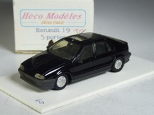 (SB-70) Kleinserie: Heco Modeles Renault 19 in 1:43 in OVP, sehr selten
