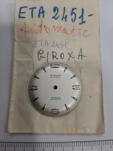 Eta 2451 zifferblatt - 2451, (giroxa)