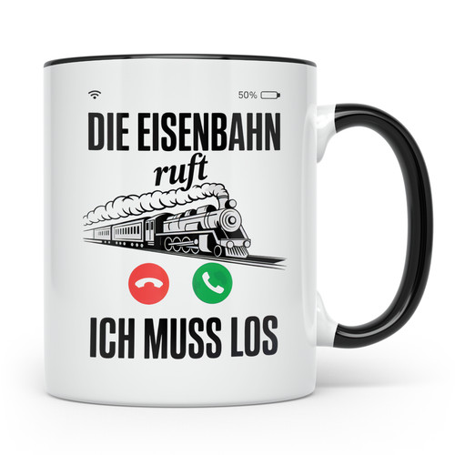 Eisenbahn ruft tasse zug - eisenbahn,