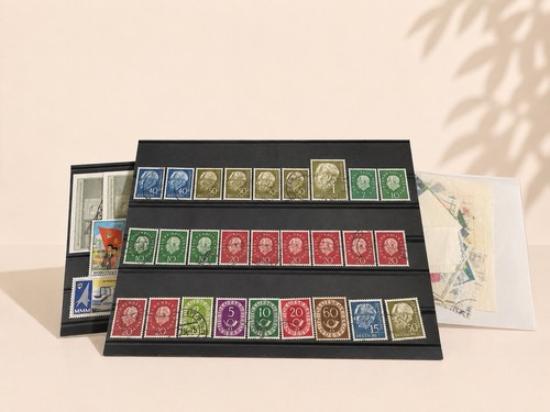 Konvolut briefmarken aus - briefmarken, brd