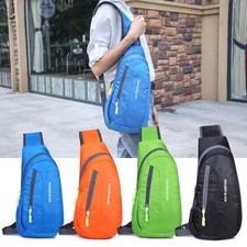 Schultertasche Herren Taschen Brusttasche Sling Bag Crossbody Sport Rucksack Bag