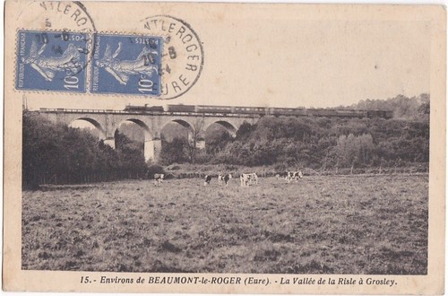 Cpa beaumont roger - 27, beaumont-le-roger