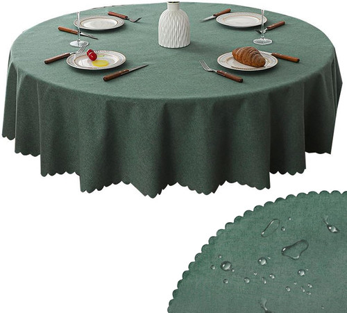 Tischdecke rund 120 - tischdecke,