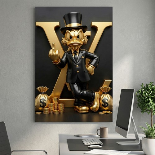 Pop art bad guy - guy, dagobert