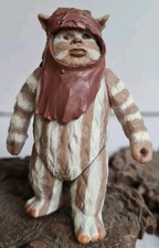 Star-Wars Kenner Figur-Ewok Logray+Haube-1998-Power Of The Force☆Konvolut