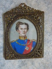 Miniatur Gemälde Malerei