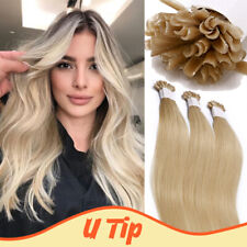 Keratin Bondings 100% Remy Echthaar Extensions Haarverlängerung 1G 200Strähnen