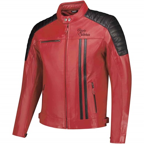 Herren motorrad leder - leder, jacke