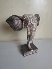 Elefantenkopf Deko Figur