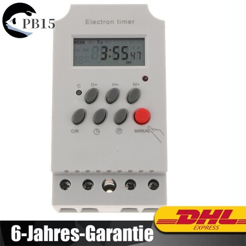 12v digitale zeitschaltuhr - 12v,