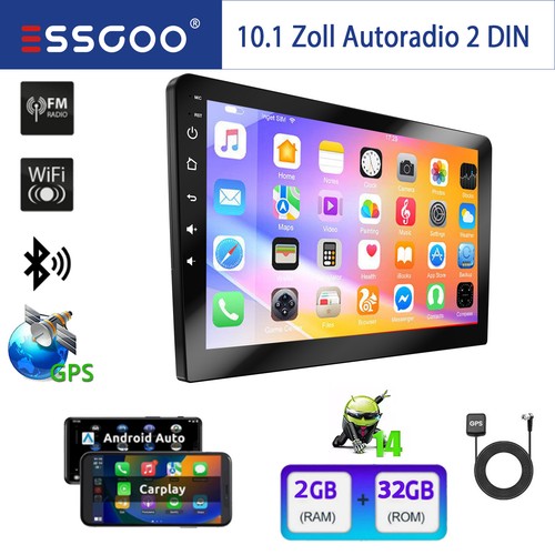 Autoradio 32gb android 14 - 2+32gb,