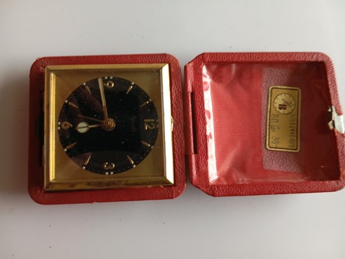 Vintage reisewecker neuwertig - vintage,
