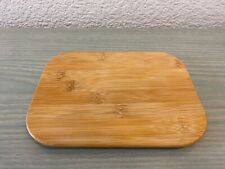 Rechteckiger Bambus-Deckel 20x15 mit abgerundeten Ecken für IKEA Vorratsbehälter