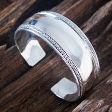 925 silber armreif - silber, armspange