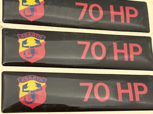 Altes emblem schild - 1x, abarth