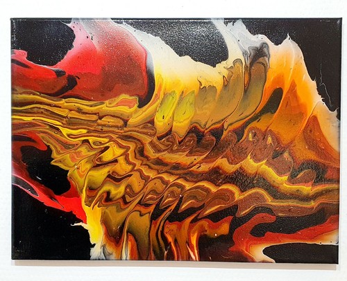 Original acrylbild leinwand - original,