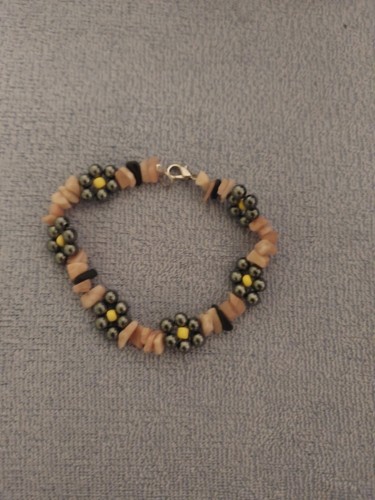 Perlen armband blumen - armband,