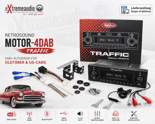 Retrosound motor 4dab design - retrosound, motor-4dab