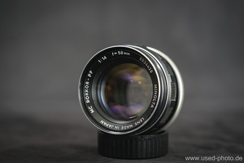 Minolta rokkor 58mm - rokkor-pf,