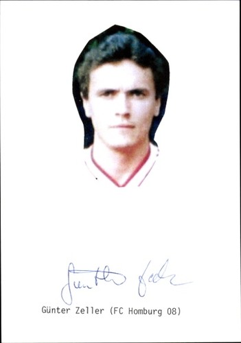 Autogramm fußballer günter - autogramm,