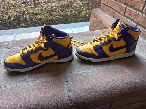 Nike dunk high lakers 42 - gr., 42,5
