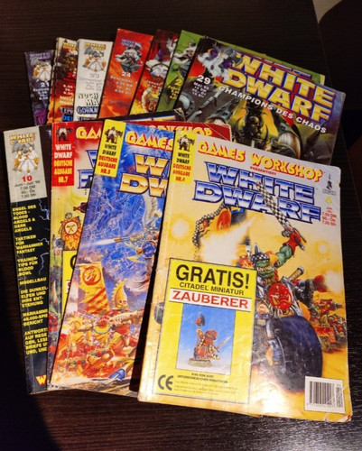 White dwarf ausgaben zur - ausgaben,