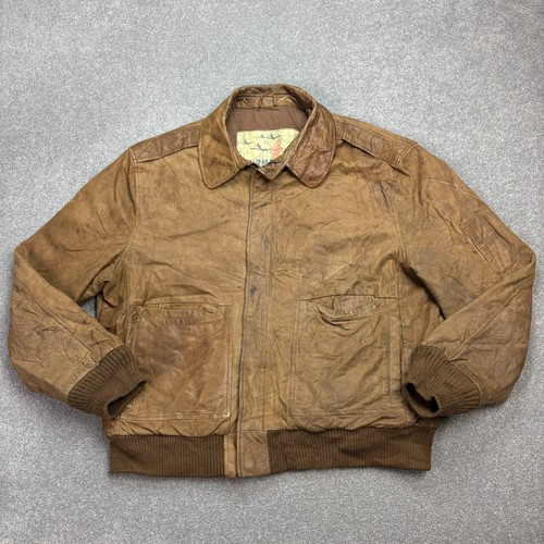 Leder fliegerjacke erwachsene - leder,