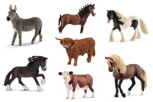 Schleich bauernhof tiere - schleich,