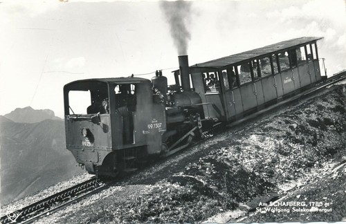Von der schafbergbahn - von,