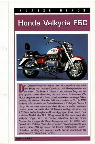 Honda valkyrie f6c - honda,