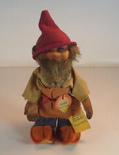 Steiff Nr. 8713/01 Zwerg Gucki 14cm mit Knopf, Schild & Fahne #487