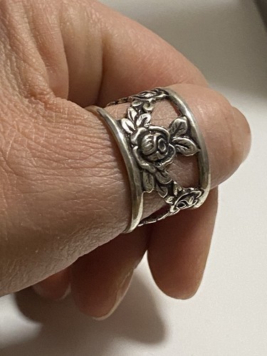 Vintage massiver ring silber - massiver,