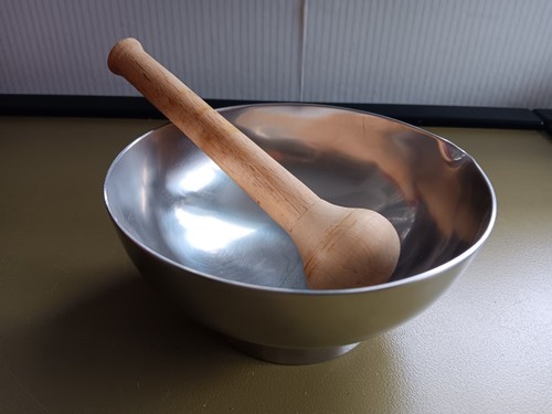Mörser reibschale metall - mörser/reibschale, Ø