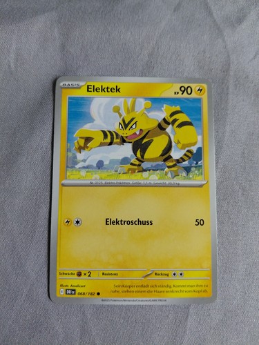 Pokémon karte elektek - karte,