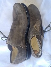 MEINDL 🇩🇪 Trachten-/Haferlschuhe Gr.41,5 ..265m Wildleder braun Top-Zustand 