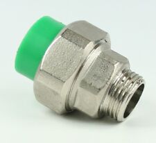 PPR Aqua-Plus Kupplungsverschraubung AG 20 mm bis 40 mm Fusiotherm