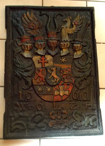 Historisches altes stadtwappen - historisches,