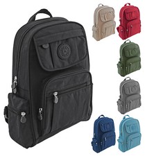 + Damen Tasche Rucksack Schultertasche Shopper Citybag Crinkle-Nylon 1943