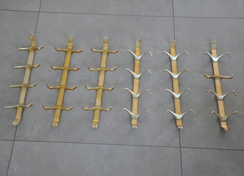 Garderobe wandhaken - 6x,