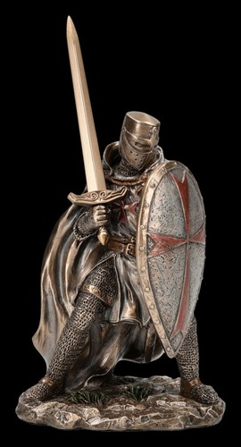 Kreuzritter figur templer - -,