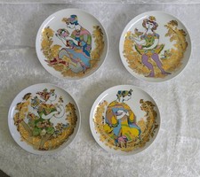 Rosenthal die Zauberflöte 4 Wandteller Sammelteller