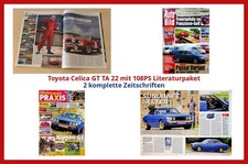 Toyota Celica GT TA 22 mit 108PS Literaturpaket - 2 komplette Zeitschriften