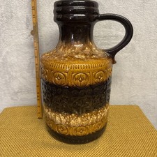 Vintage West Germany Vase Scheurich Nr. 489-39 Bodenvase/Kanne - 15,5" hoch sehr guter Zustand