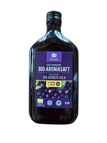 Bio aroniasaft mit honig - bio,